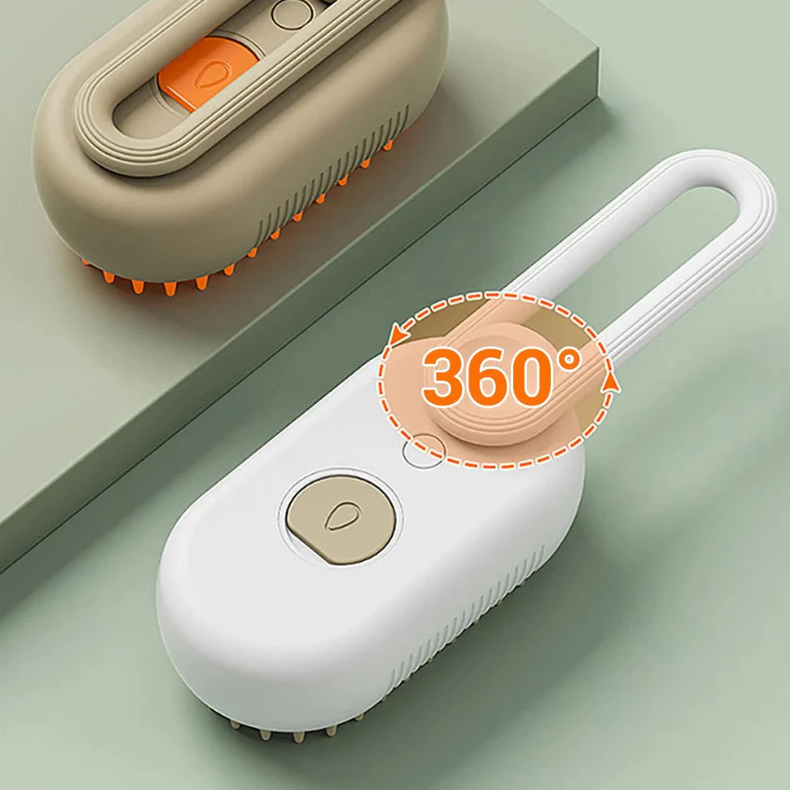 3 in 1 Electric Spray Grooming Brush