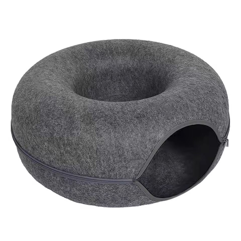 Playful Cat Tunnel Bed