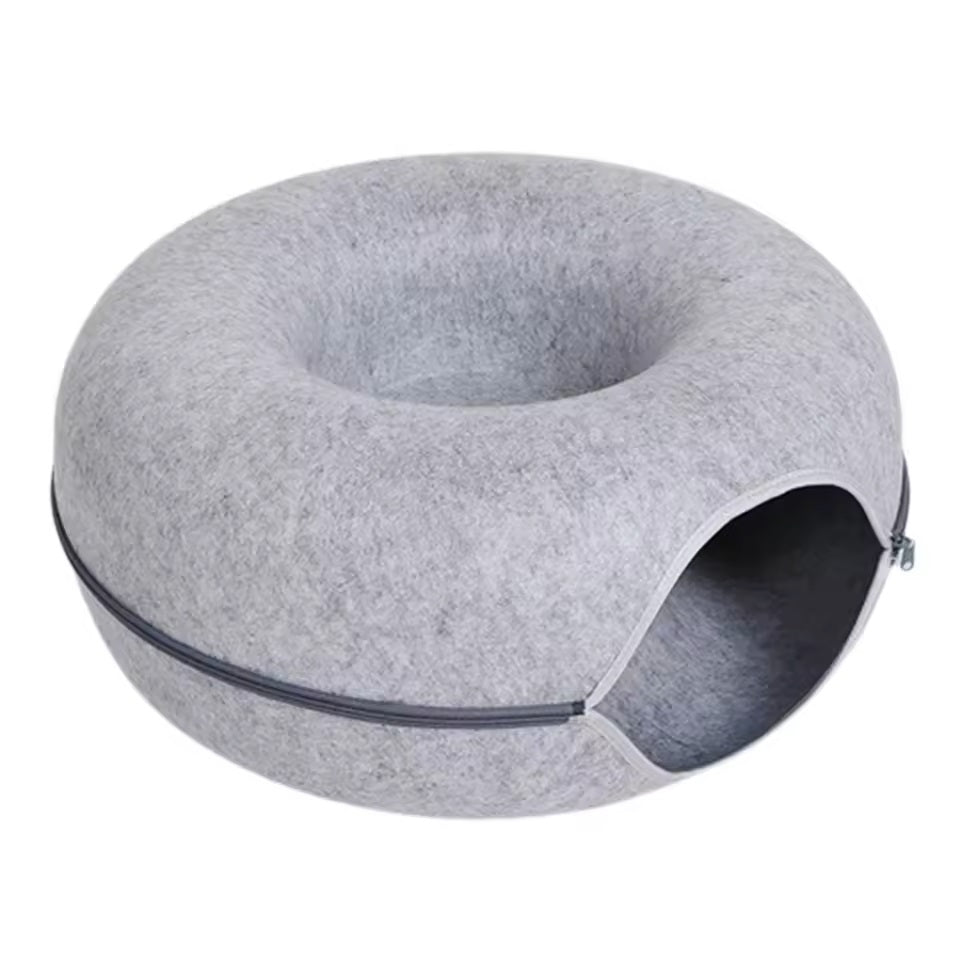 Playful Cat Tunnel Bed