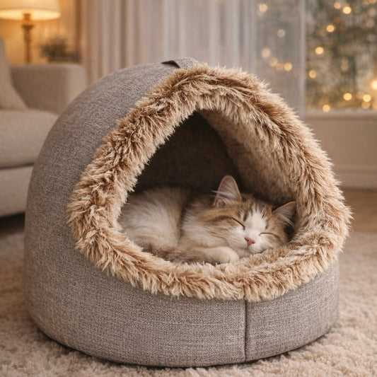 Cozy Pet Cave Retreat™